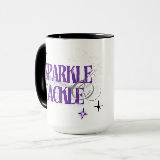 Sparkle & Cackle Mug (Front Left)