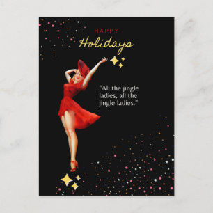 Sparkle Christmas Postcard