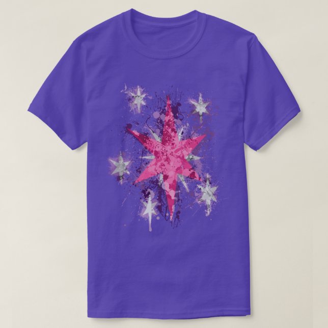 Sparkle CM Splatter T-Shirt (Design Front)