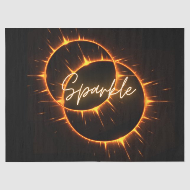 Sparkle Design Tissue Paper (Front)