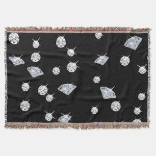 Sparkle Diamonds Throw Blanket