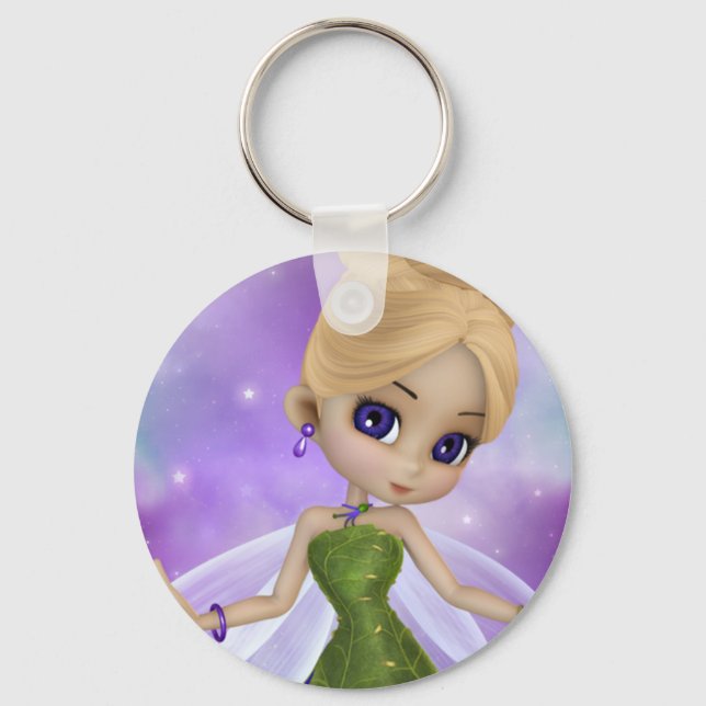 Sparkle Fairy Key Ring (Front)