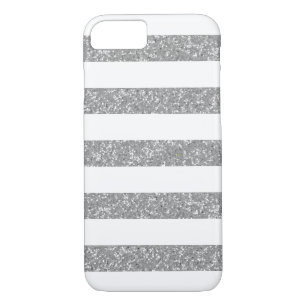 Sparkle Glitter Look Stripes iPhone 7 BT Case