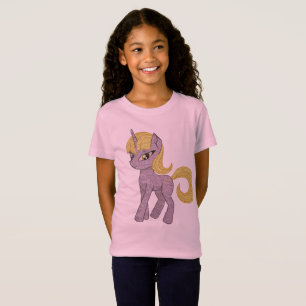 Sparkle Horn Unicorn Magical Girls T-Shirt