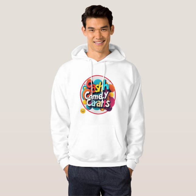 "Sparkle & Laugh" Hoodie (Front Full)