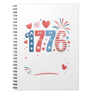 Sparkle Like It’s 1776 4th of July Fireworks Notebook