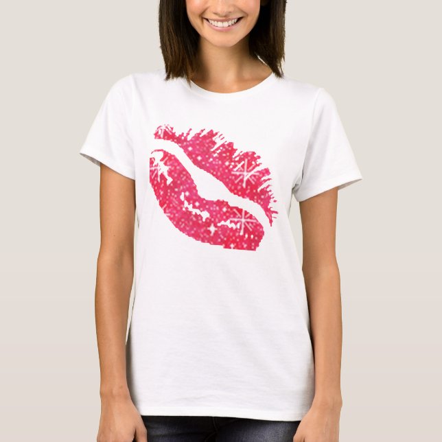 Sparkle Lips tshirt (Front)