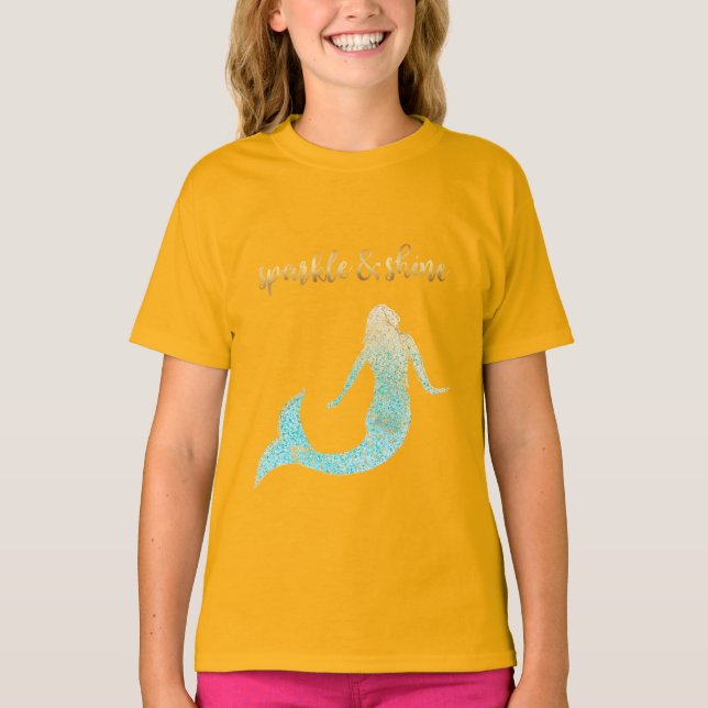 Sparkle Mermaid T-Shirt (Front)