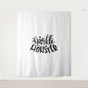 Sparkle Monster Halloween Tapestry