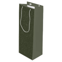 Sparkle Moss Wine Gift Bag – Customisable