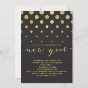 Sparkle New Year's Party Invitation