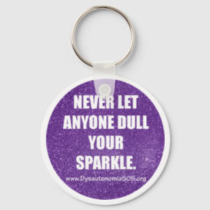 Sparkle On Key Ring