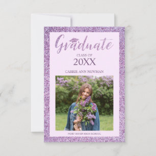 Sparkle Photo Graduate Whimsical Calligraphy