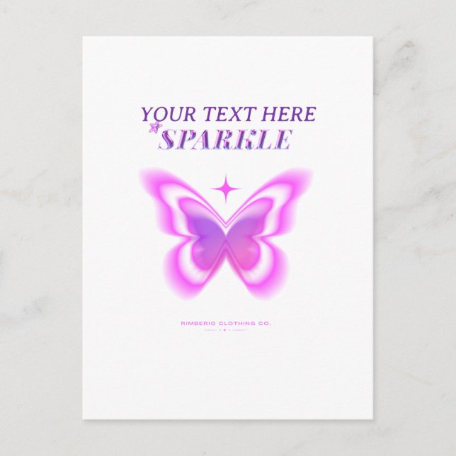 SPARKLE POSTCARD (Front)