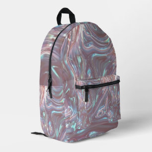 sparkle printed backpack