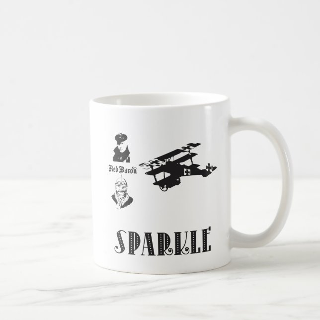 SPARKLE Red Baron & Hindenburg Coffee Mug (Right)