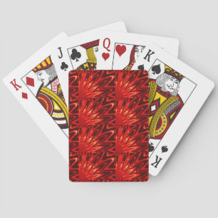 Sparkle Red Playing Cards