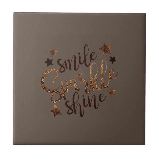  Sparkle, Shine Tile (Front)