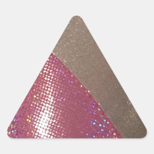 Sparkle & Shine Triangle Sticker