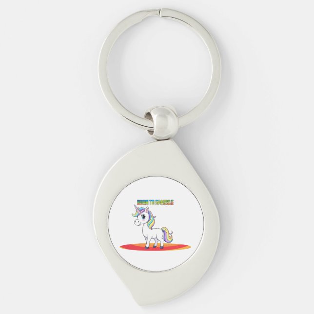 Sparkle Squad Leader Key Ring (Front)