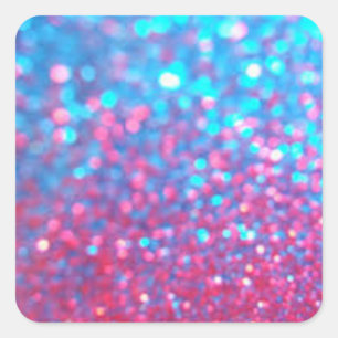 Sparkle Square Sticker