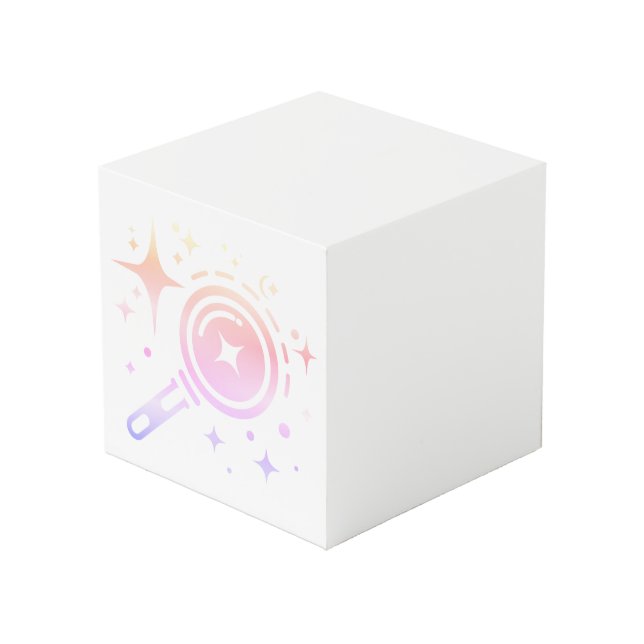 Sparkle Stars, Beacon of the Limitless Digital Age Cube (Front Angled)