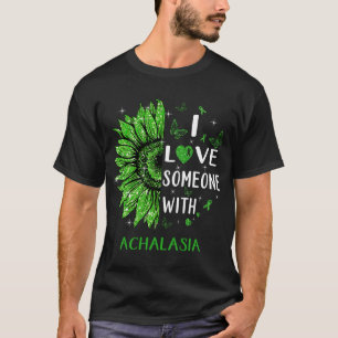 Sparkle Sunflower Achalasia Awareness T-Shirt