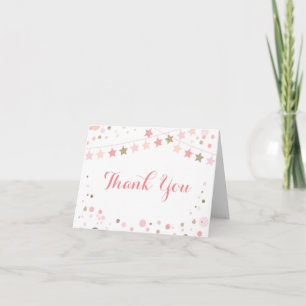 Sparkle Thank you Note Card