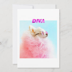 Sparkle The Tiny Chi   Dog Lover Birthday Photo Card