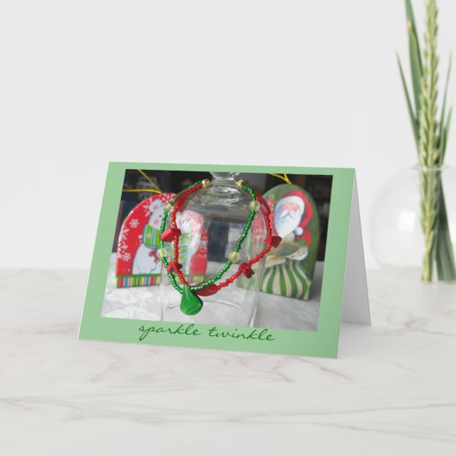 Sparkle Twinkle Christmas Card (Front)