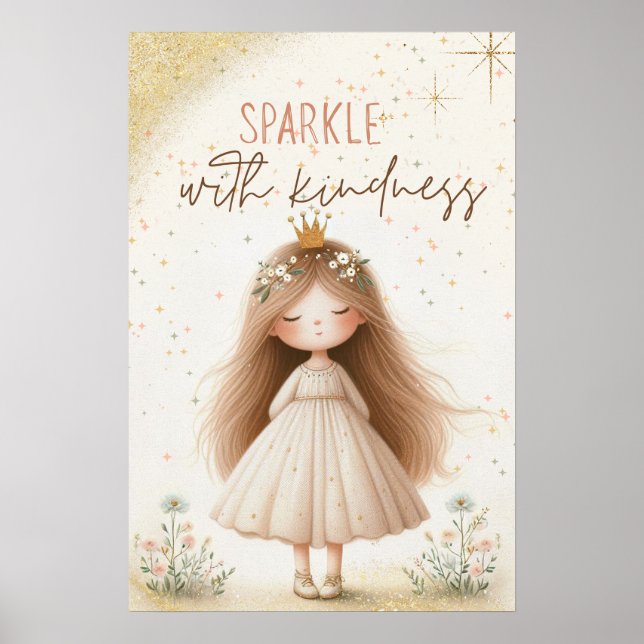 Sparkle with kidness poster (Front)