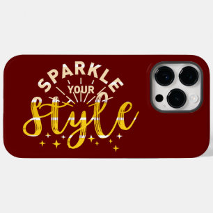 SPARKLE YOUR STYLE Case-Mate iPhone 14 PRO MAX CASE