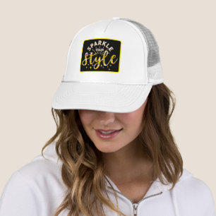 SPARKLE YOUR STYLE TRUCKER HAT