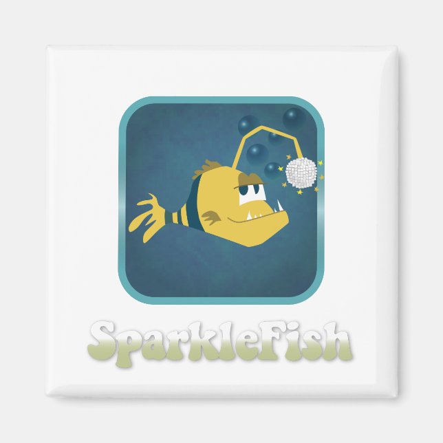SparkleFish Magnet (Front)