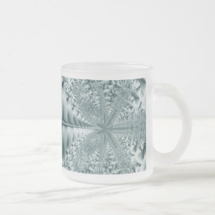Sparkler Frosted Glass Coffee Mug