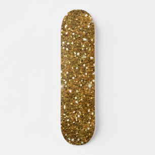 Sparkler Gold Skateboard