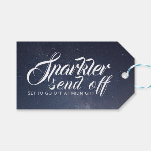 Sparkler Send Off Tags