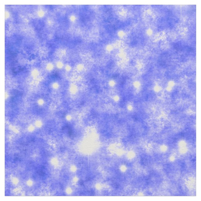 Sparkles in Blue Fabric (Close Up)