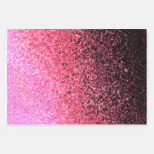 Sparkles of Gradient  Wrapping Paper Sheet