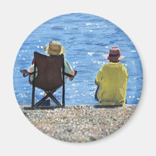 Sparkles painting magnet