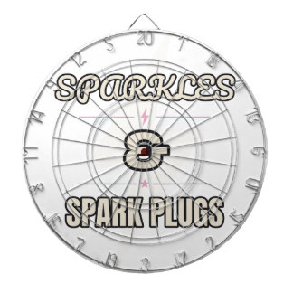 Sparkles & Spark Plugs — Dartboard