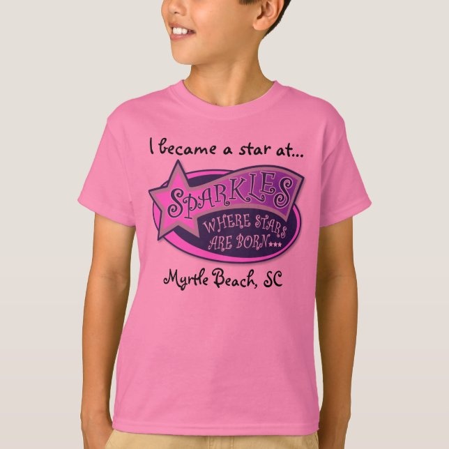 Sparkles Star Tee (Front)