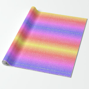 Sparkles stylish wrapping paper