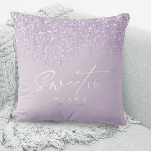 Sparkles Sweet Sixteen Mauve ID912 Cushion
