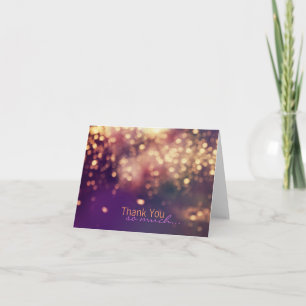 Sparkles Thank You Card