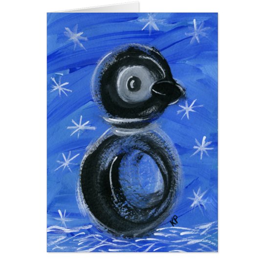 Sparkles the Penguin Card