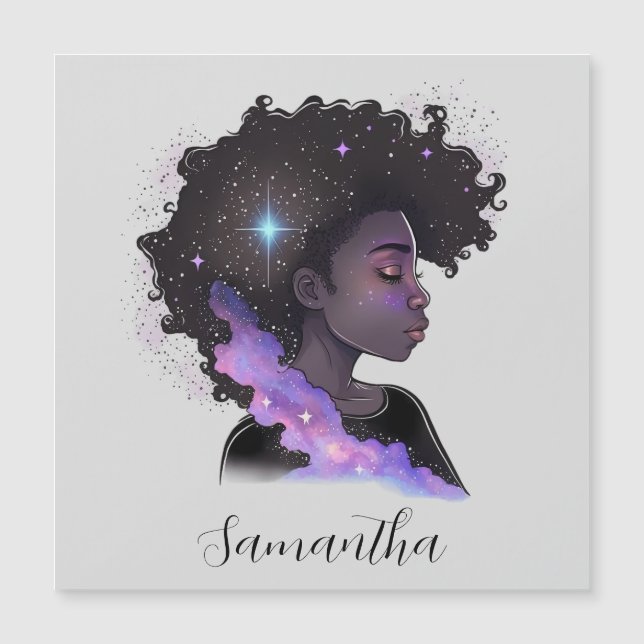 Sparkling Afro Woman (Front)