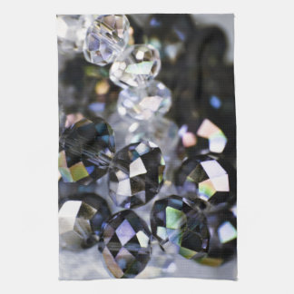 Sparkling Beads kitchen tea towel