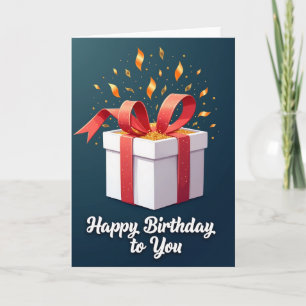 Sparkling Birthday Gift Card