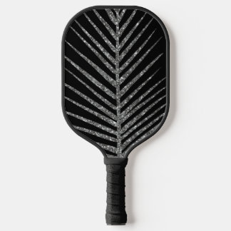 Sparkling Black Glitter  Pickleball Paddle
